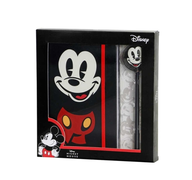 Gift Box NoteBook + Caneta Mickey