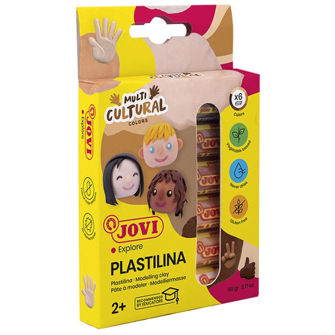 Conjunto 6 Plasticinas Skin Color