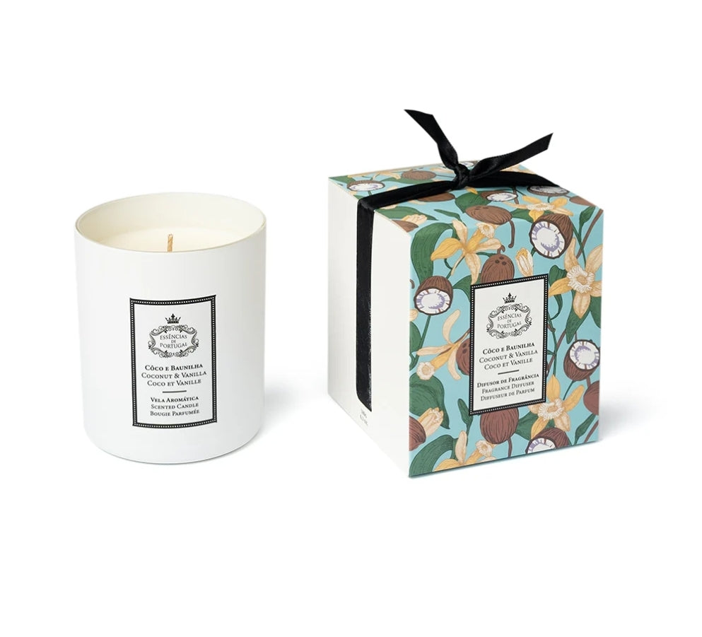 Vela Aromática Côco e Baunilha