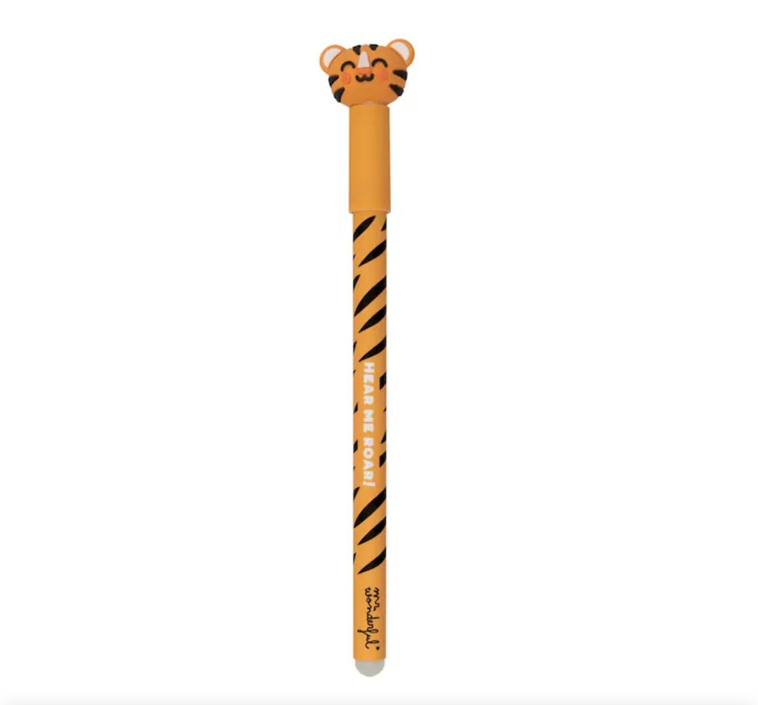 Caneta que Apaga Mr. Wonderful - Tigre Hear me Roar