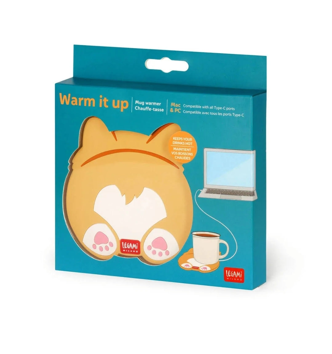 Aquecedor de Chávenas Corgi Legami