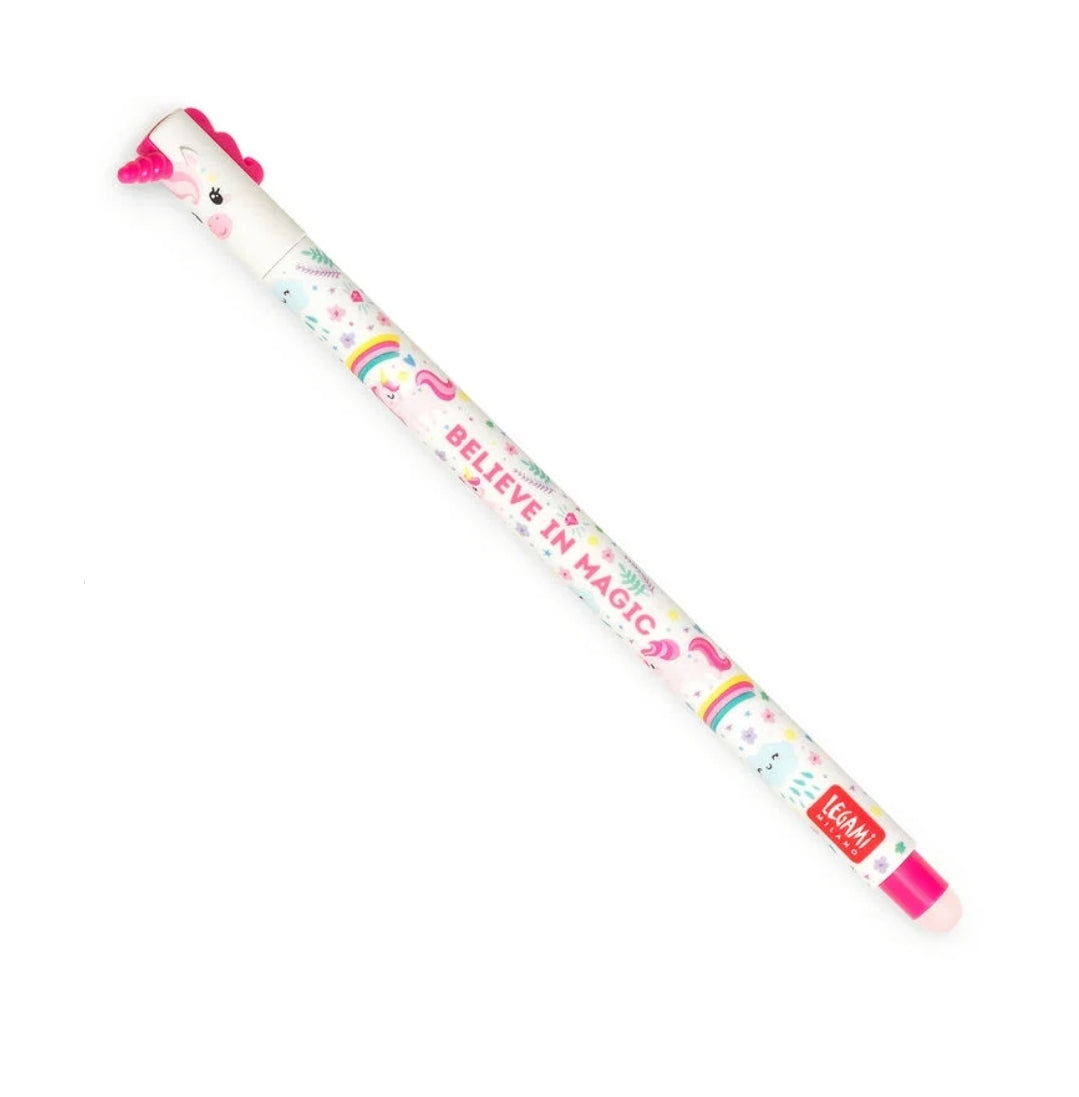Caneta Apagável Unicórnio - Legami