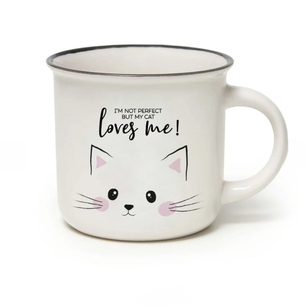 Caneca Gatinho Loves Me Legami