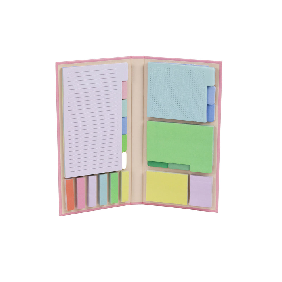 Conjunto de Post Its e Marcadores de Páginas em Livro Mr.Wonderful