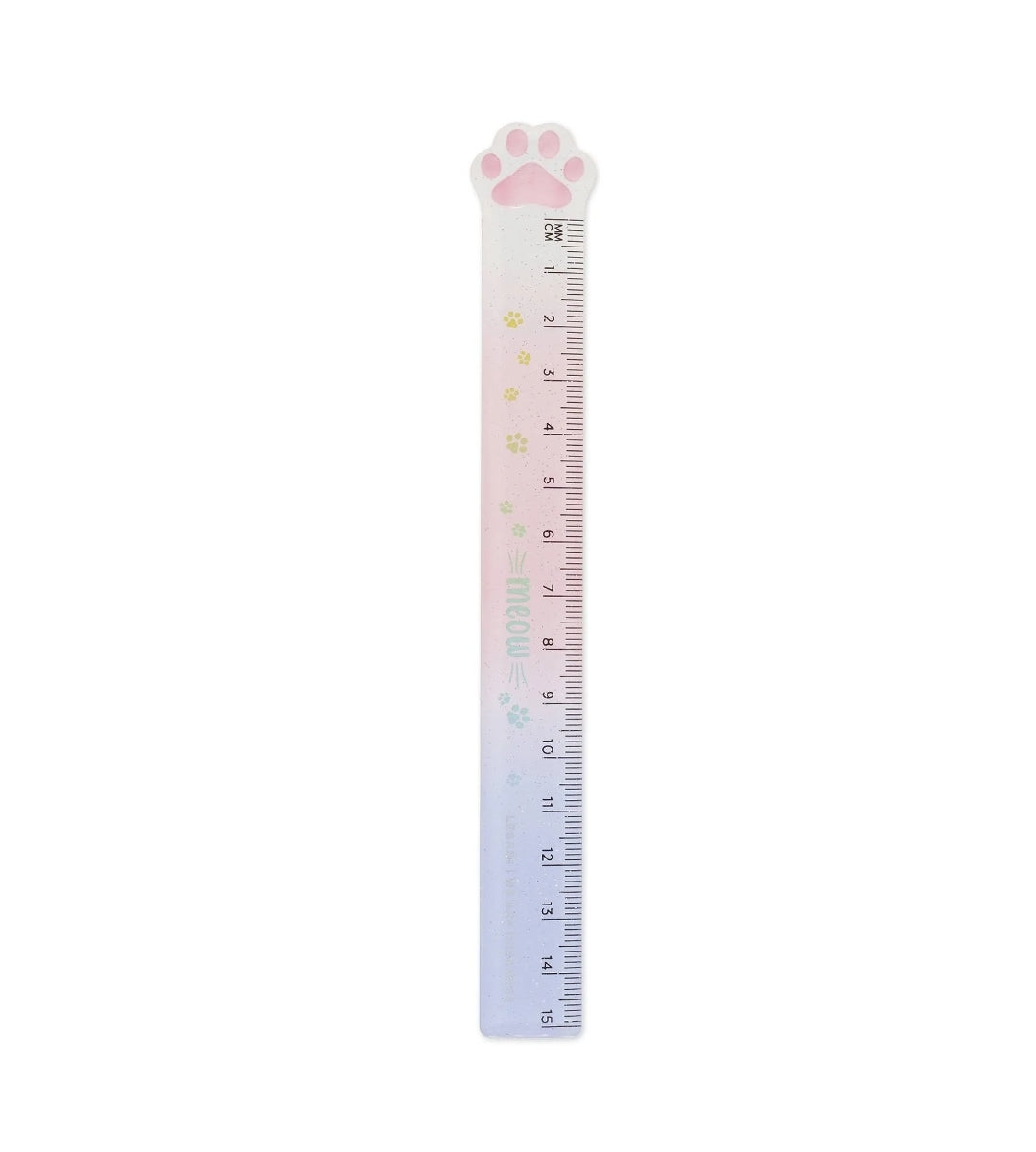 Régua Patinha Gatinho 15cm - Legami