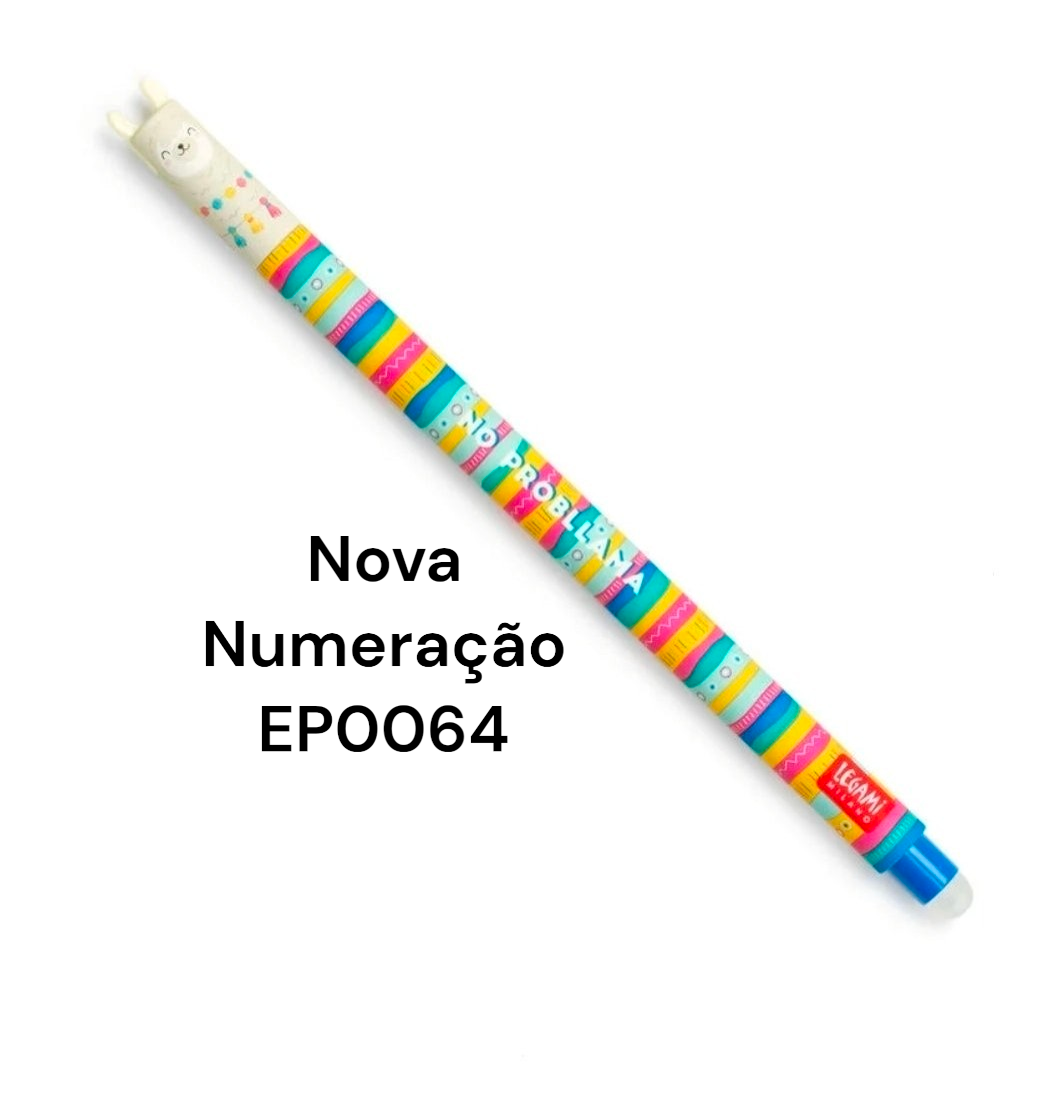 Caneta Apagável Lama Nova Numeração EP0064 - Legami