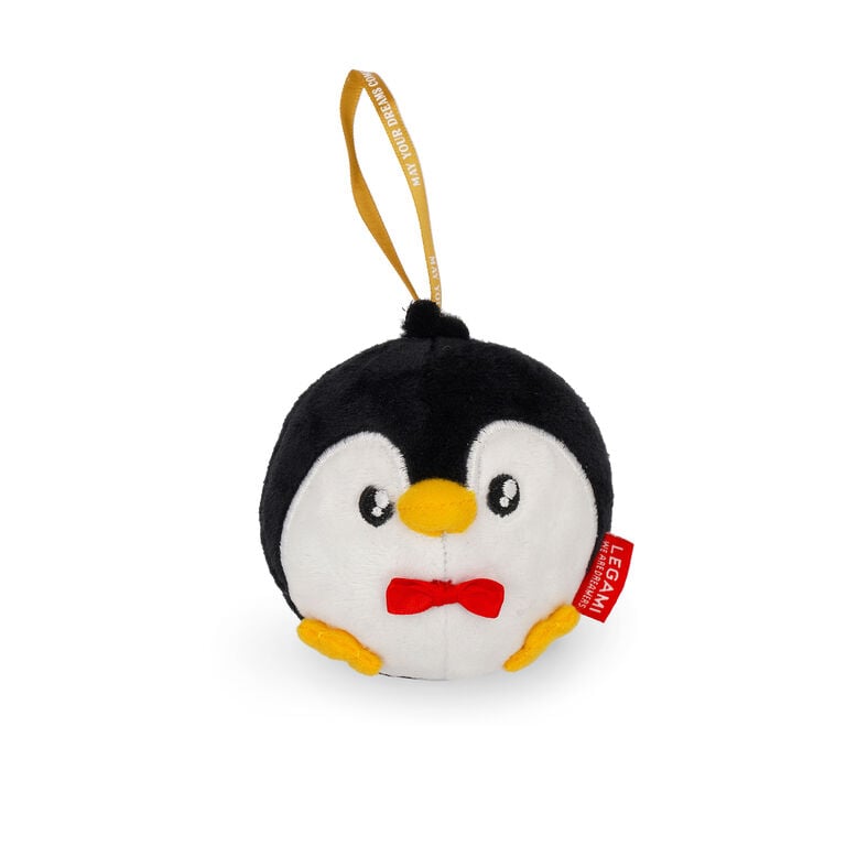 Enfeite de Natal Pinguim em Pelúcia Legami