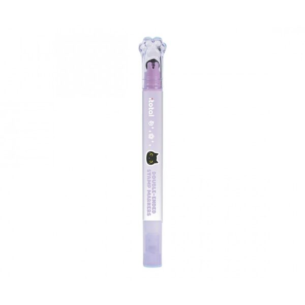 Sublinhador com Carimbo e Glitter Lilás Itotal