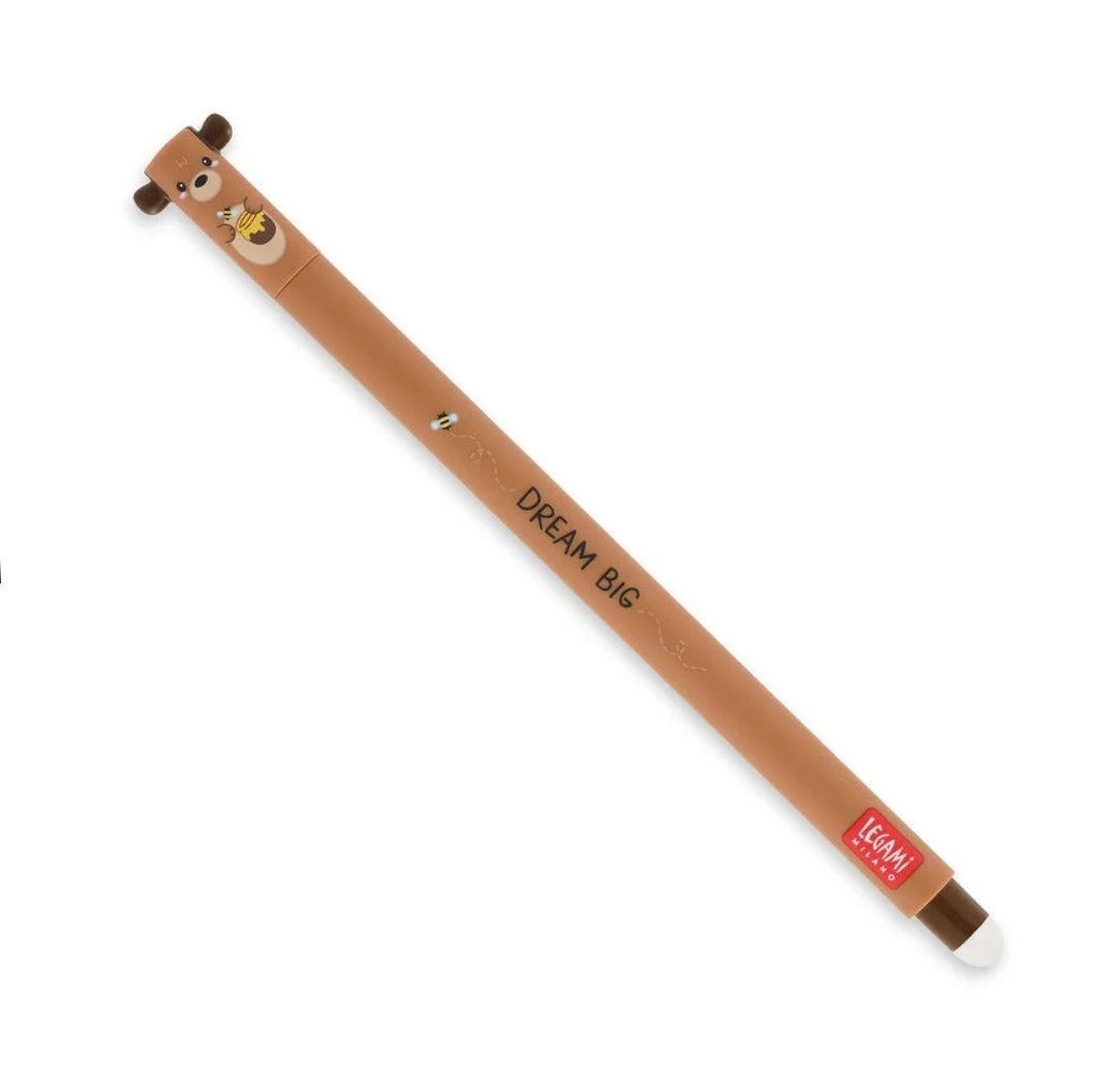 Caneta Apagável Urso Pote de Mel - Legami