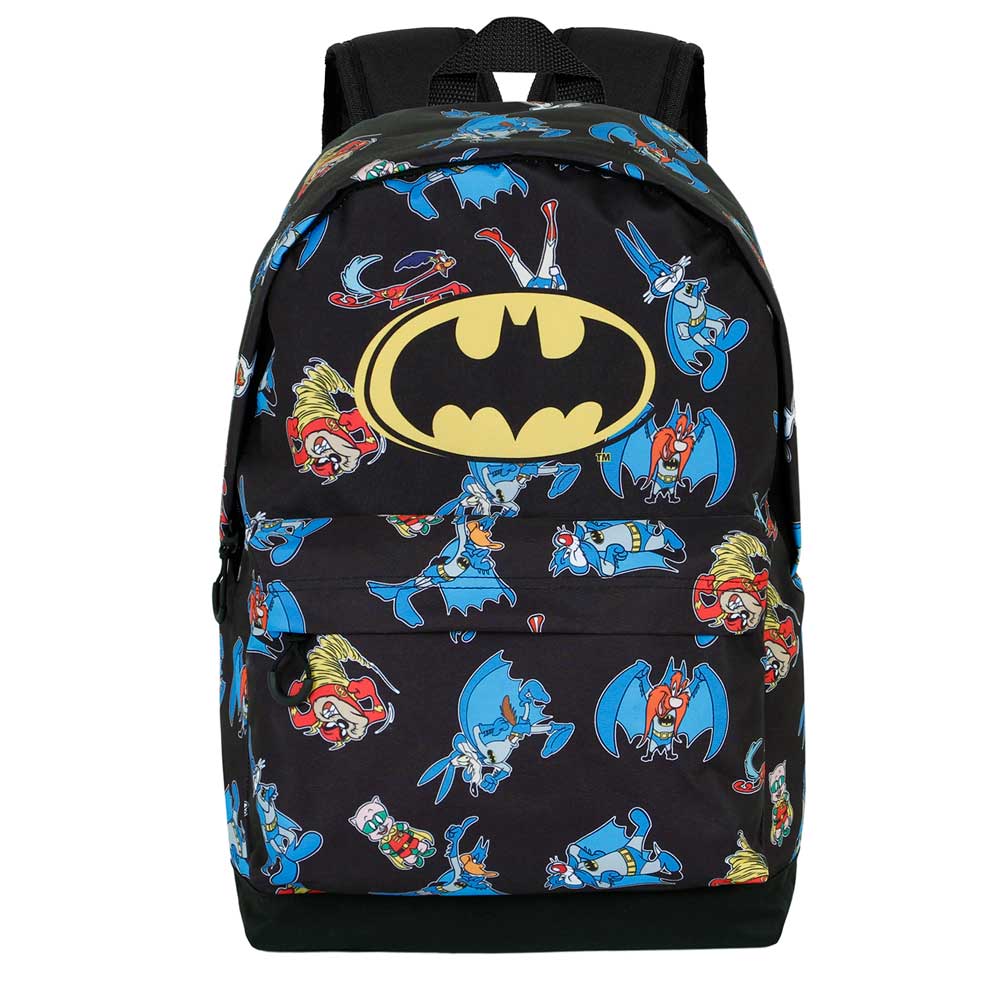 Mochila Escolar Batman e Looney Tunes
