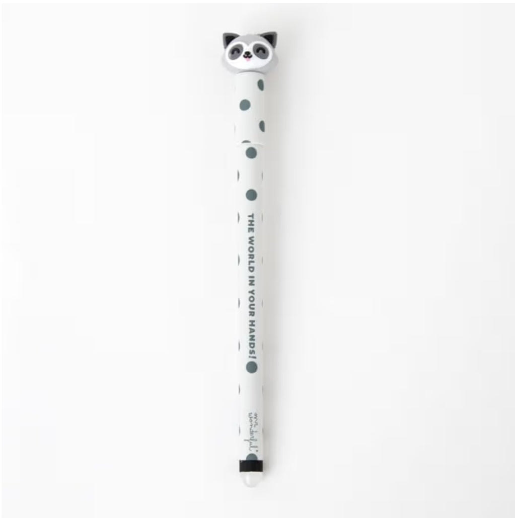 Caneta Apagável Mr.Wonderful guaxinim