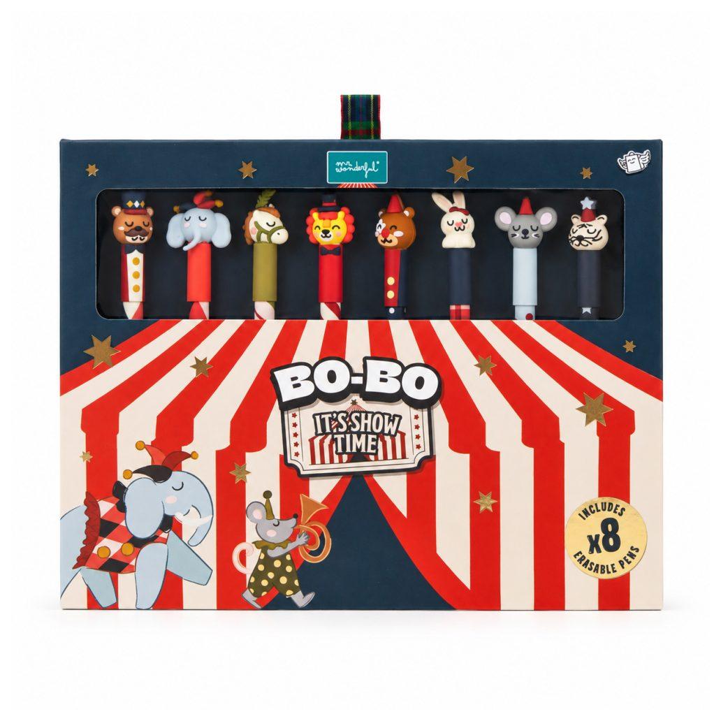 PRÉ-VENDA Conjunto de 8 Canetas Apagáveis Edição Limitada Natal Mr.Wonderful