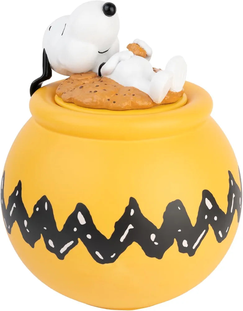 Pote de Bolachas Snoopy em Cerâmica
