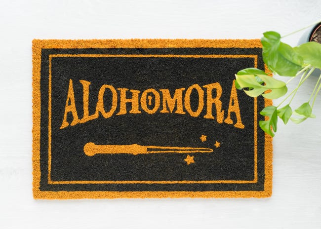 Tapete Entrada Alohomora Harry Potter