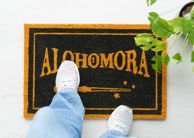 Tapete Entrada Alohomora Harry Potter