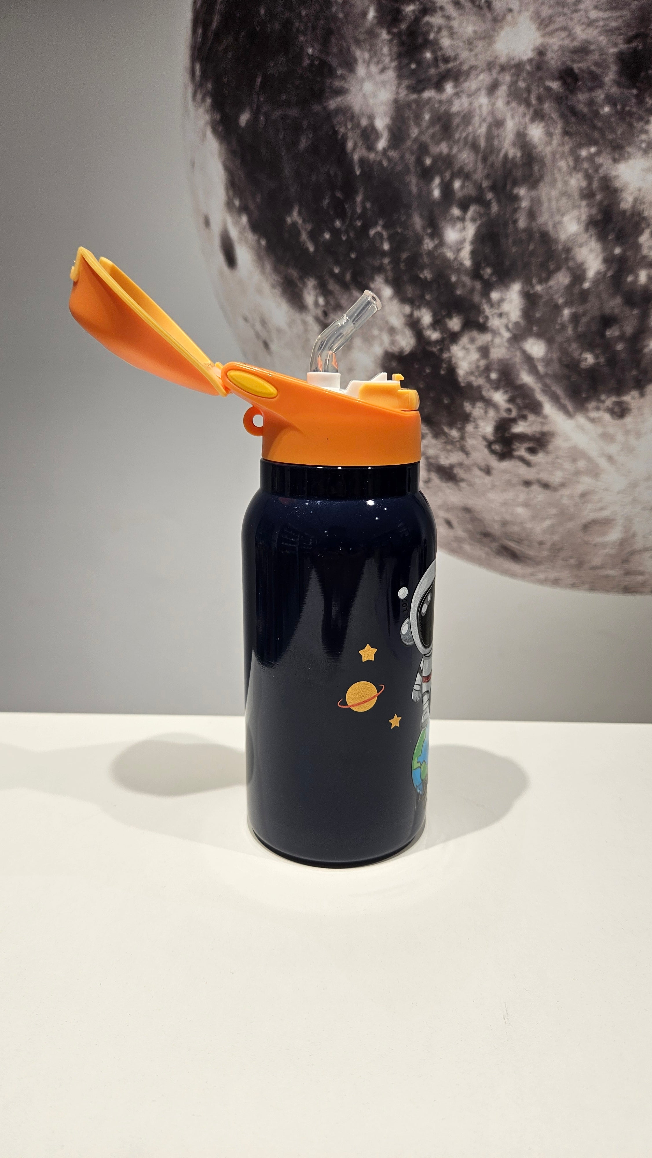 Garrafa Térmica com Palhinha Espaço 350ml