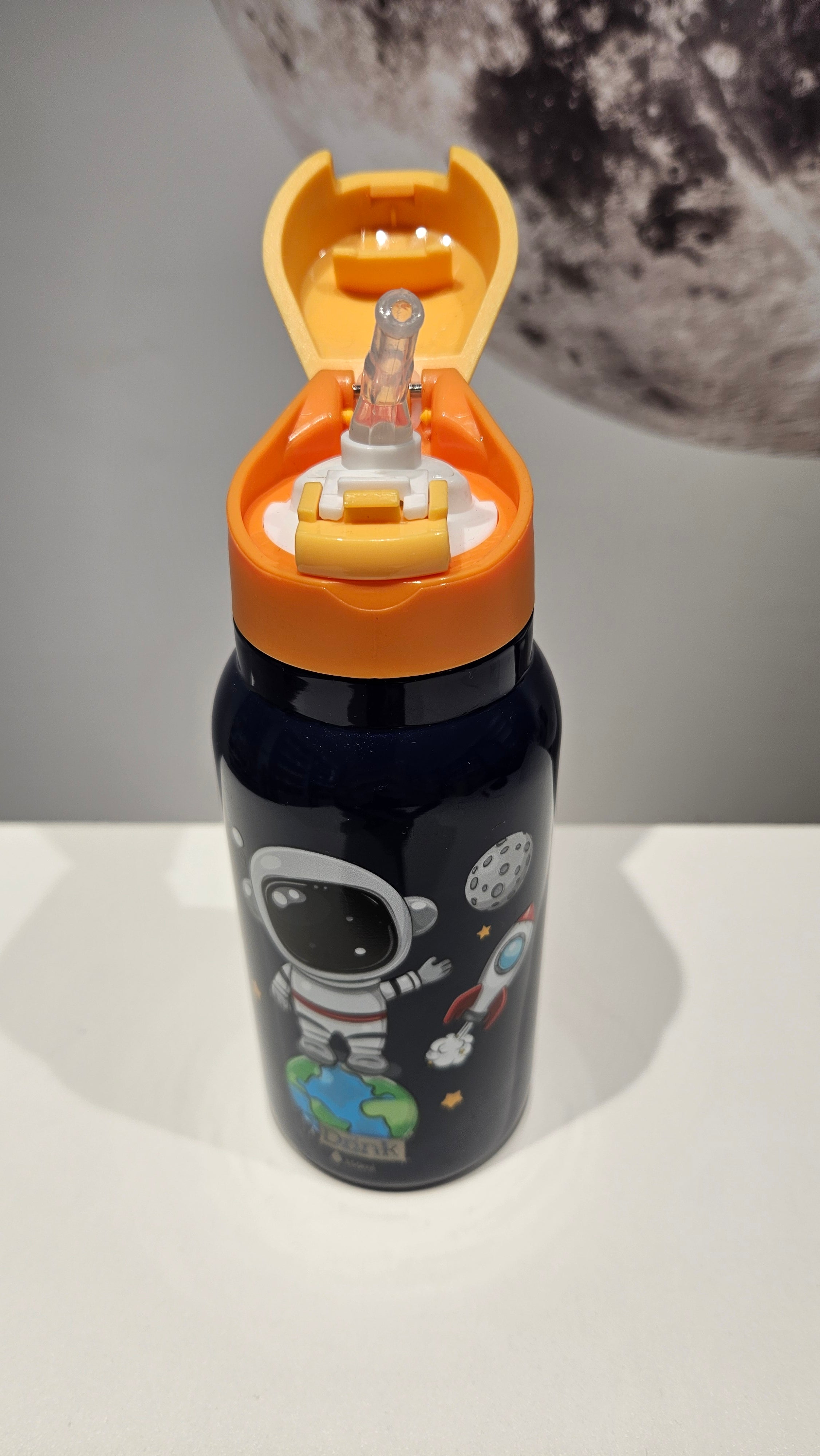 Garrafa Térmica com Palhinha Espaço 350ml