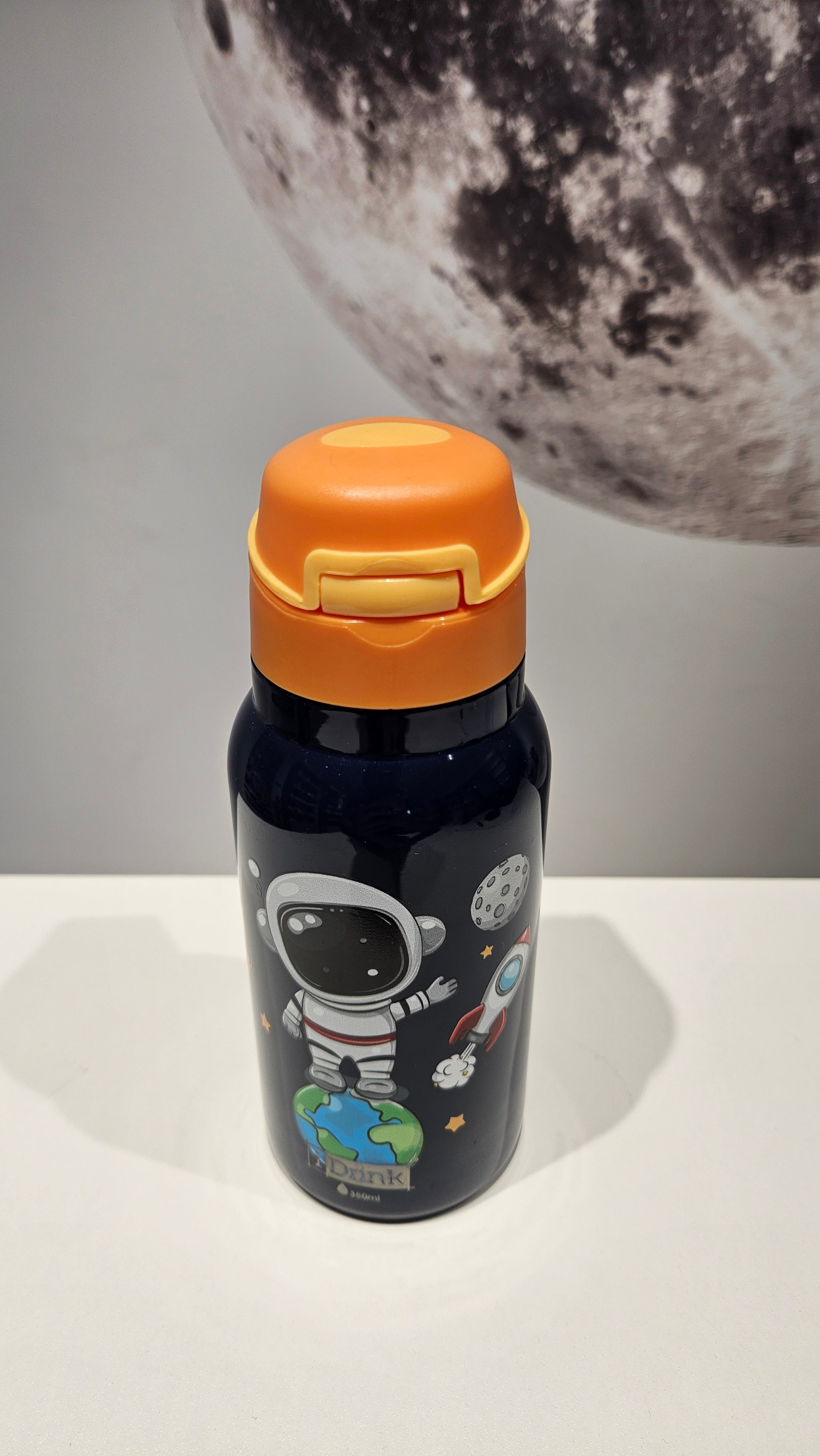 Garrafa Térmica com Palhinha Espaço 350ml