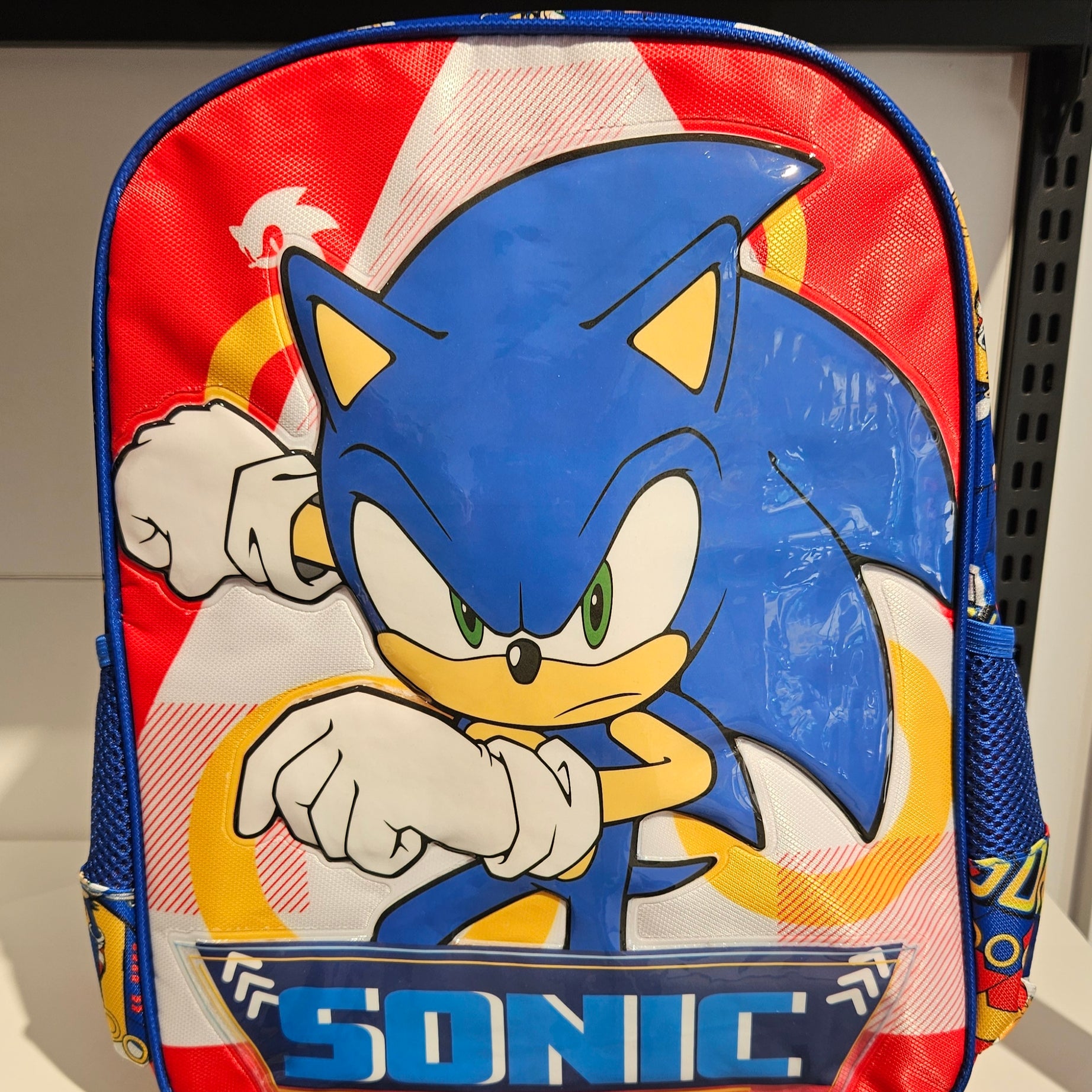 Mochila Escolar Sonic 39cm