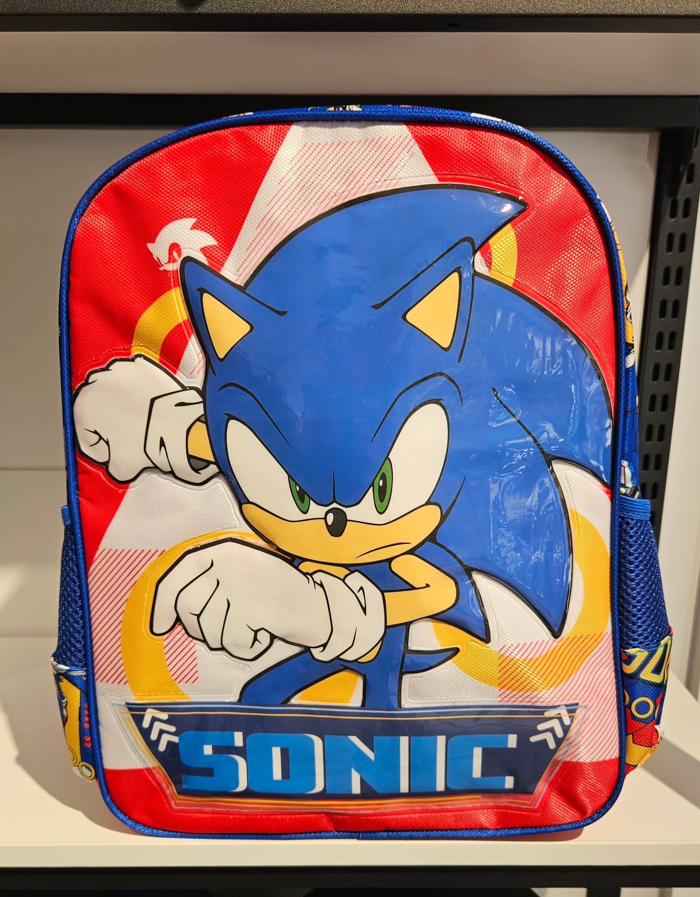 Mochila Escolar Sonic 39cm