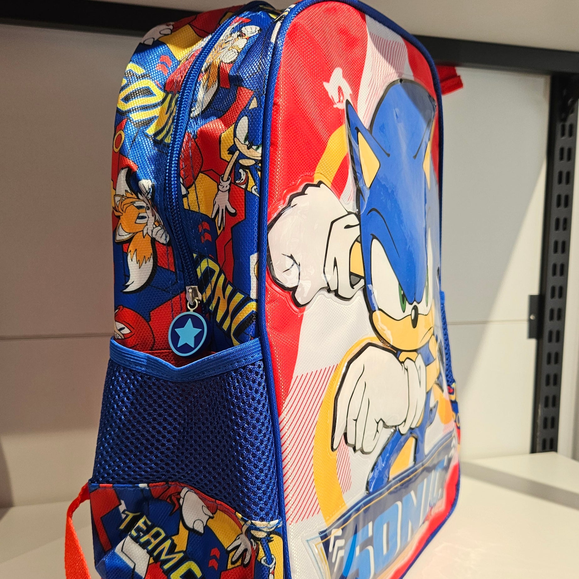 Mochila Escolar Sonic 39cm