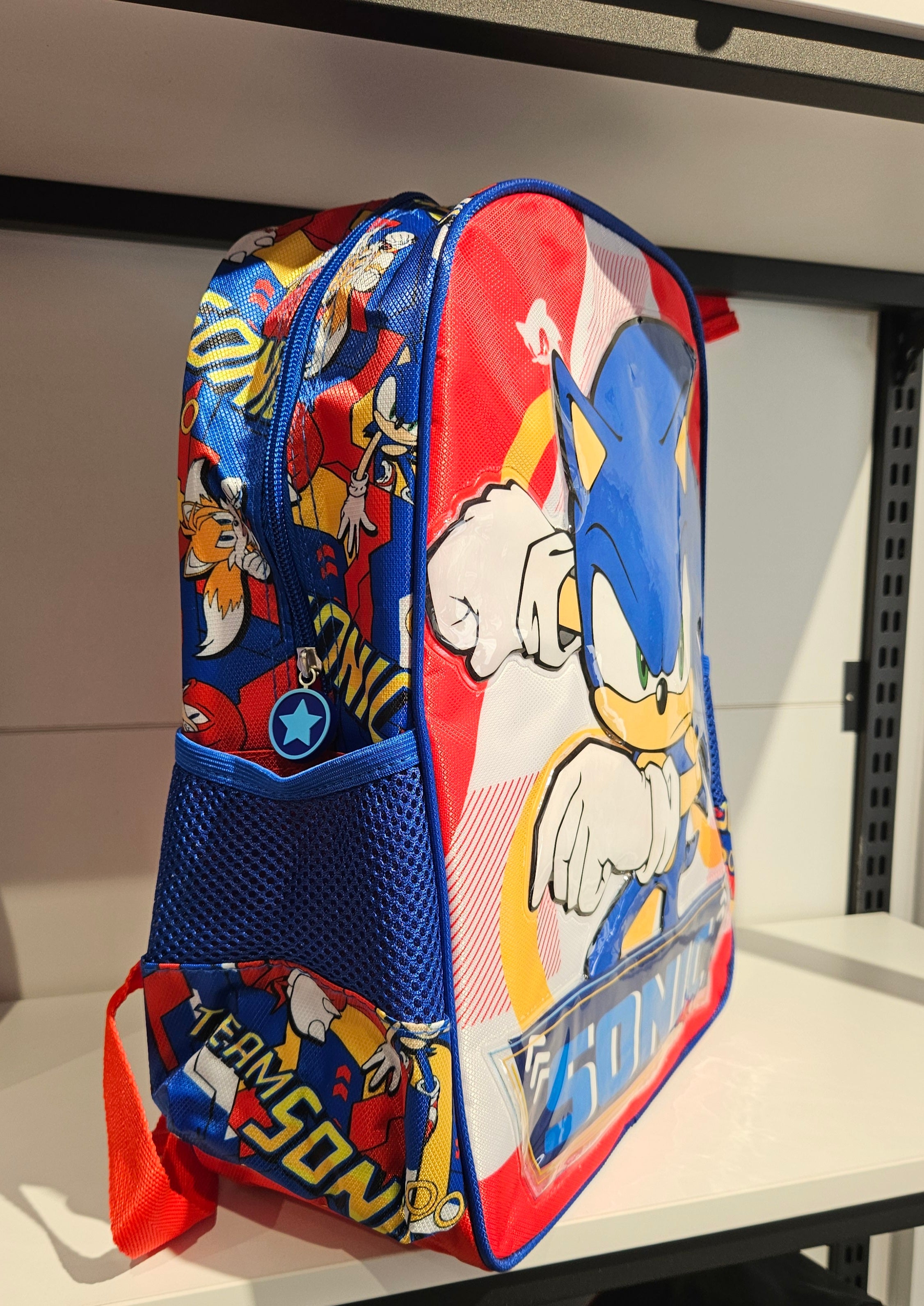Mochila Escolar Sonic 39cm