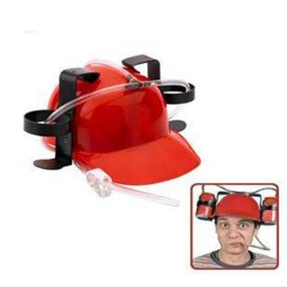 Capacete com Suporte para 2 Bebidas