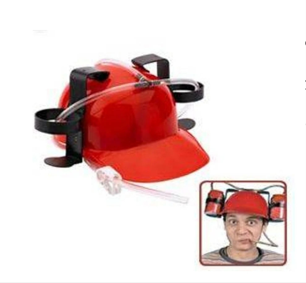 Capacete com Suporte para 2 Bebidas