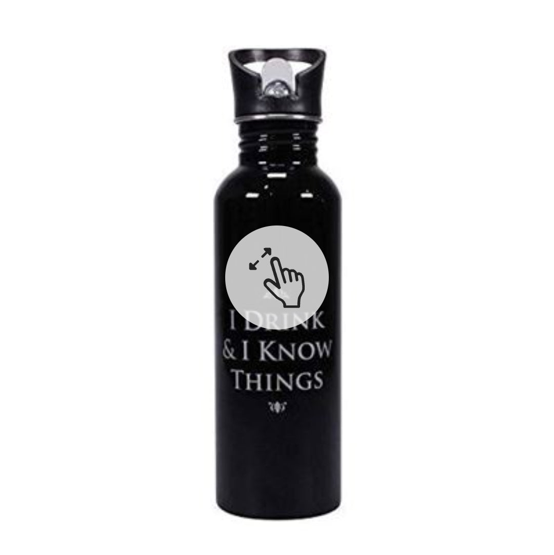 Garrafa Game of Thrones: I Drink and I Know Things