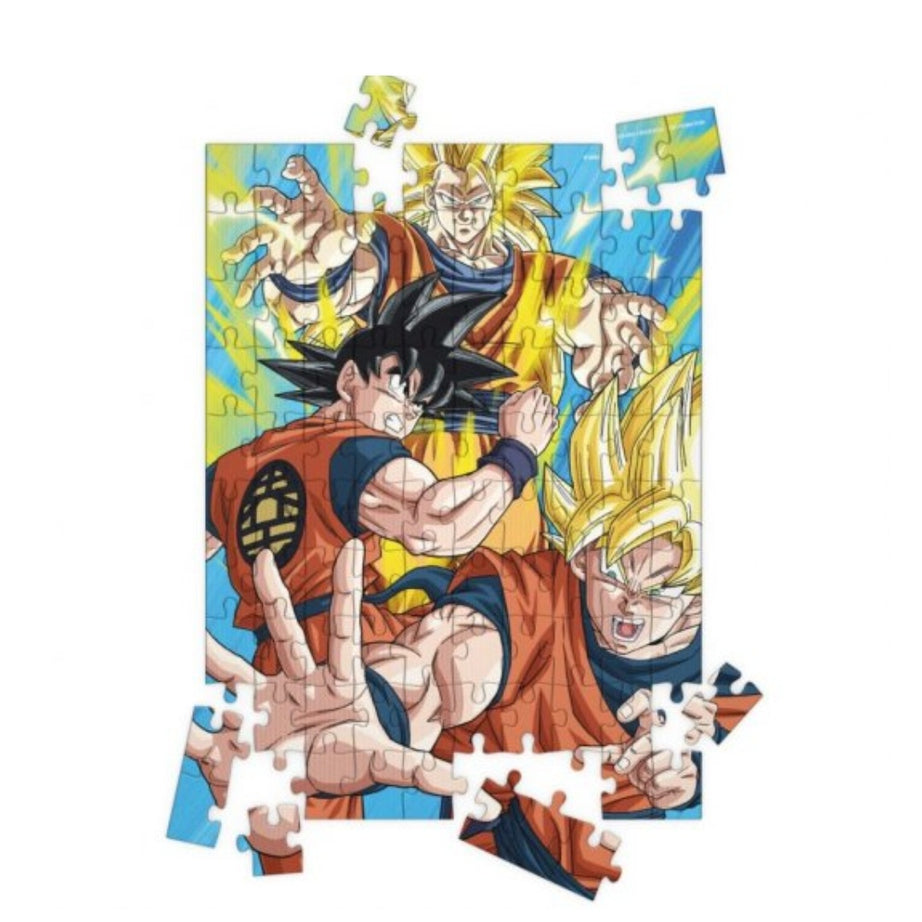 Puzzle Efeito 3D Dragon Ball Z 100 Peças