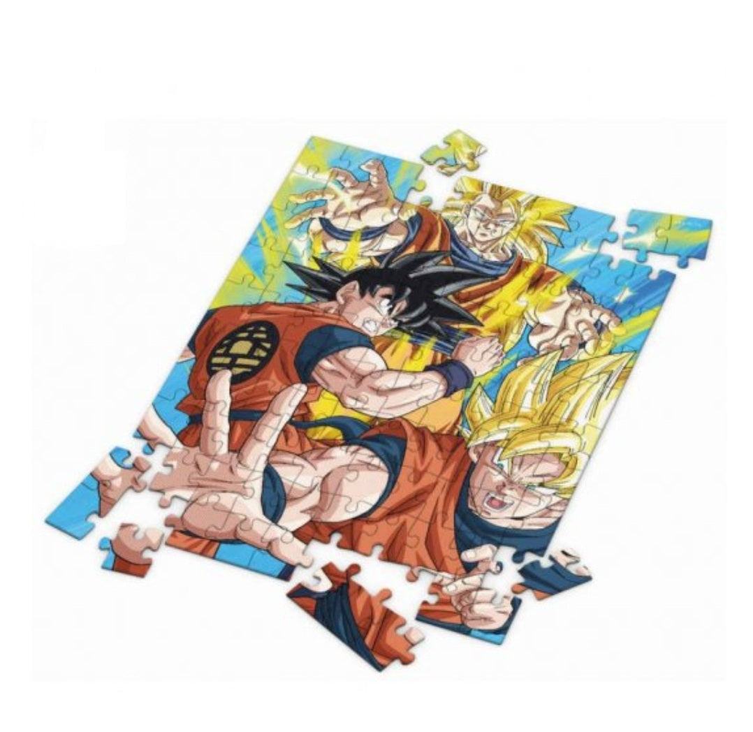 Puzzle Efeito 3D Dragon Ball Z 100 Peças
