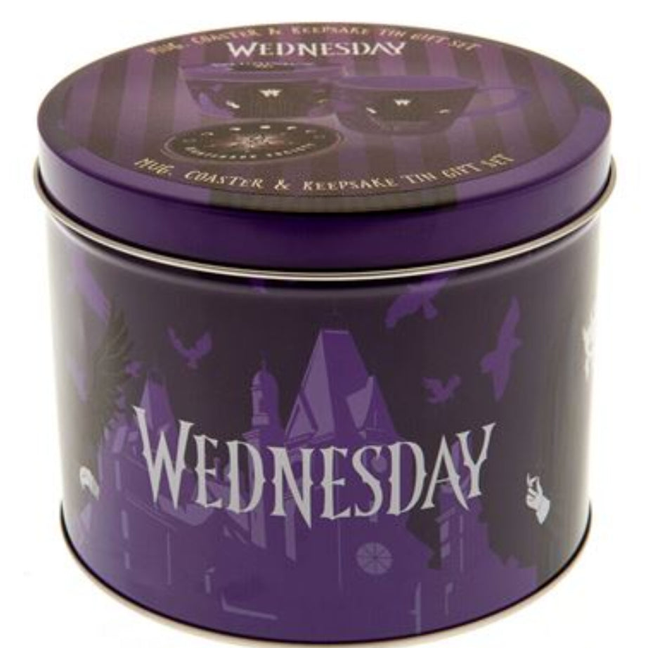 Conjunto Caixa + Caneca + Base Wednesday