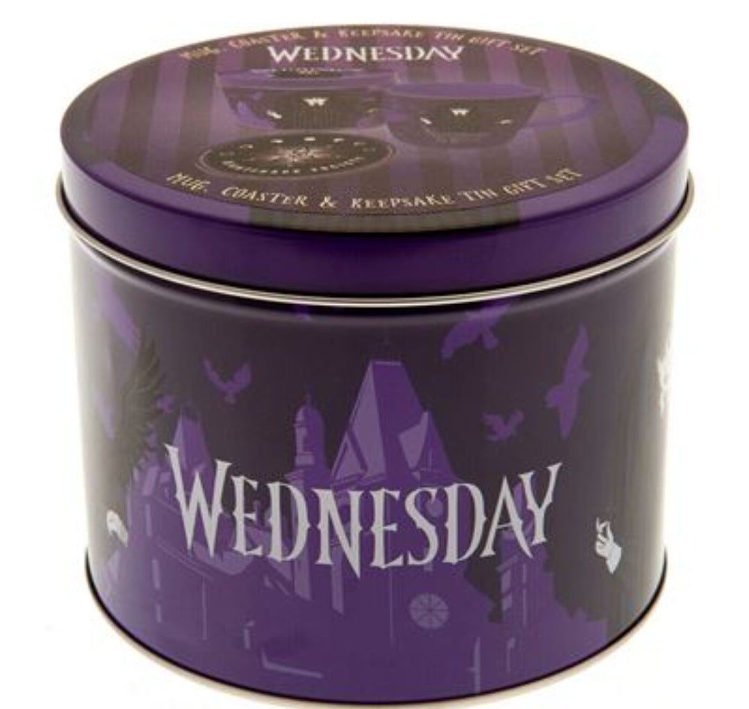 Conjunto Caixa + Caneca + Base Wednesday