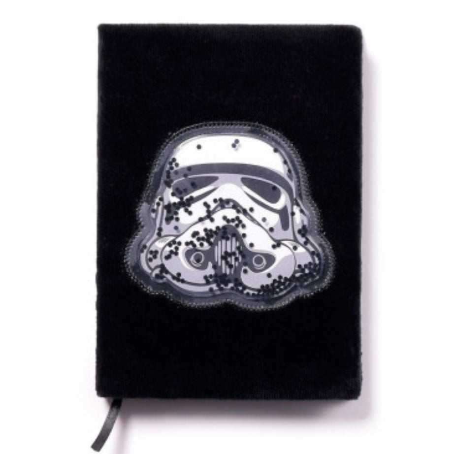 Caderno Stormtrooper com Missangas