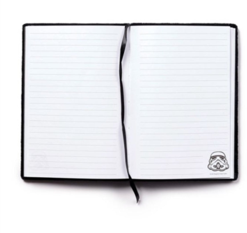 Caderno Stormtrooper com Missangas