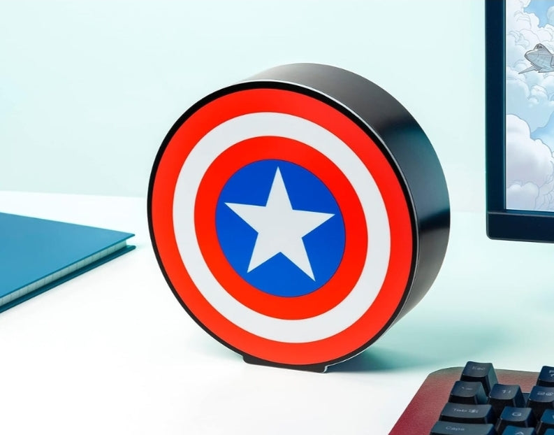 Lâmpada Capitão América - Marvel