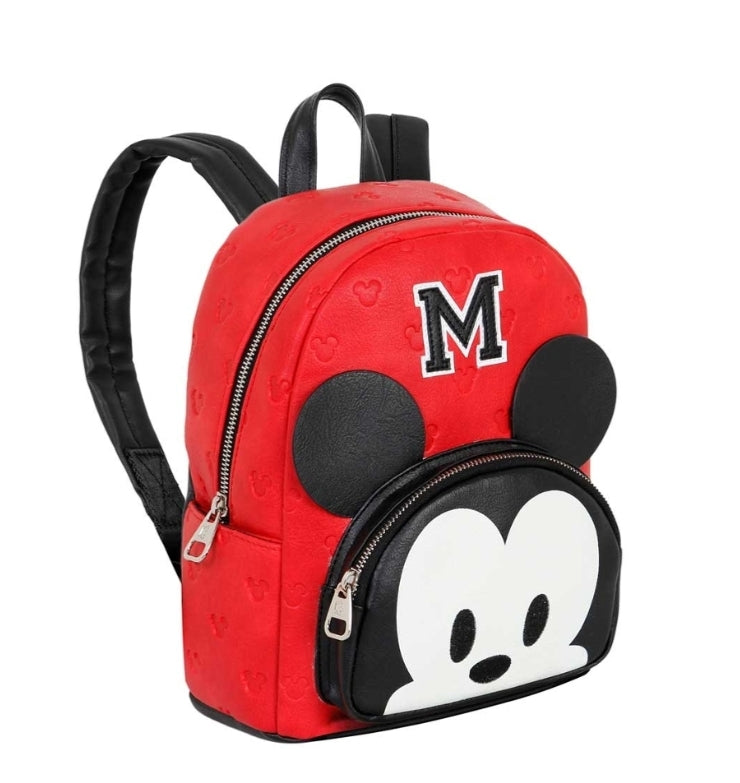 Mochila Casual Mickey Mouse M Heady Vermelha