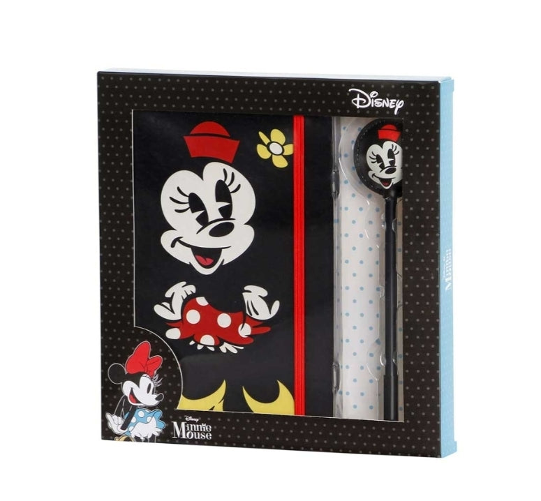 Gift Box NoteBook + Caneta Minnie