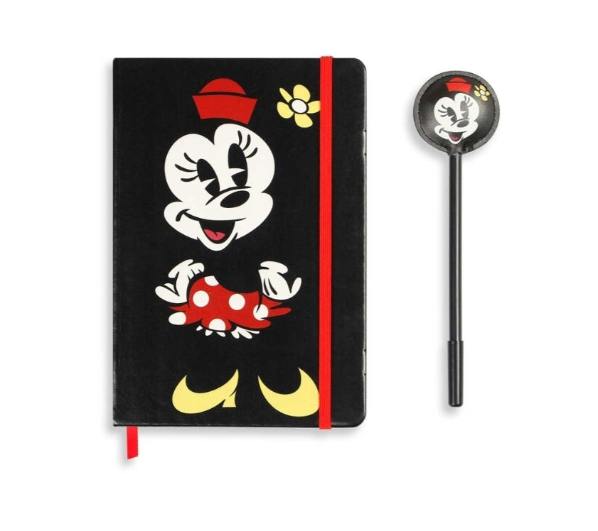 Gift Box NoteBook + Caneta Minnie