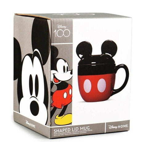 Caneca com Tampa 3D Mickey 425ml