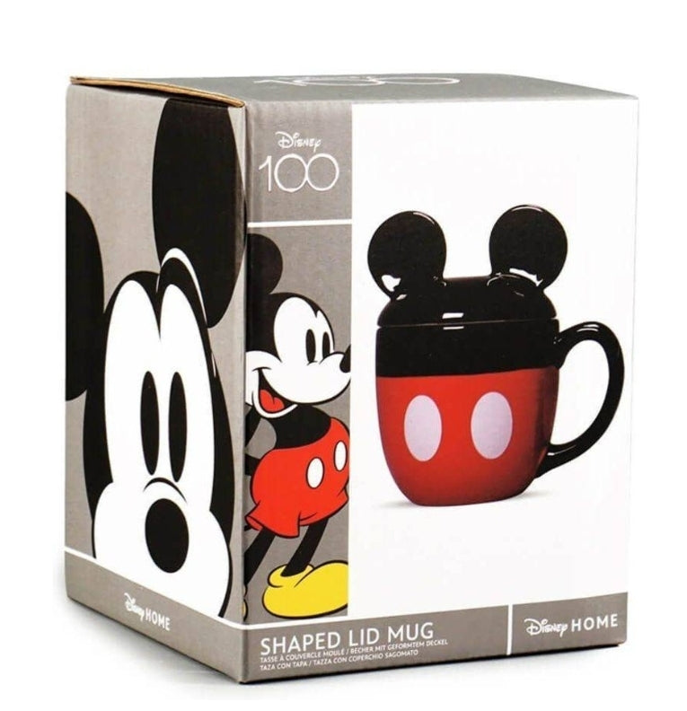 Caneca com Tampa 3D Mickey 425ml