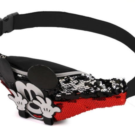 Bolsa Cintura com Lantejoulas Mickey