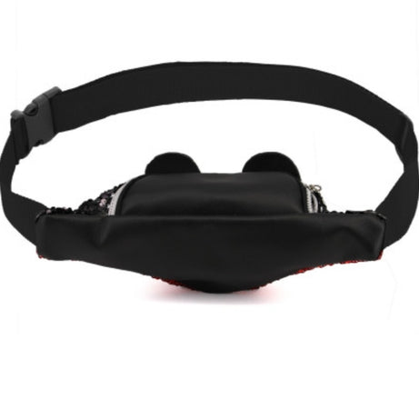 Bolsa Cintura com Lantejoulas Mickey