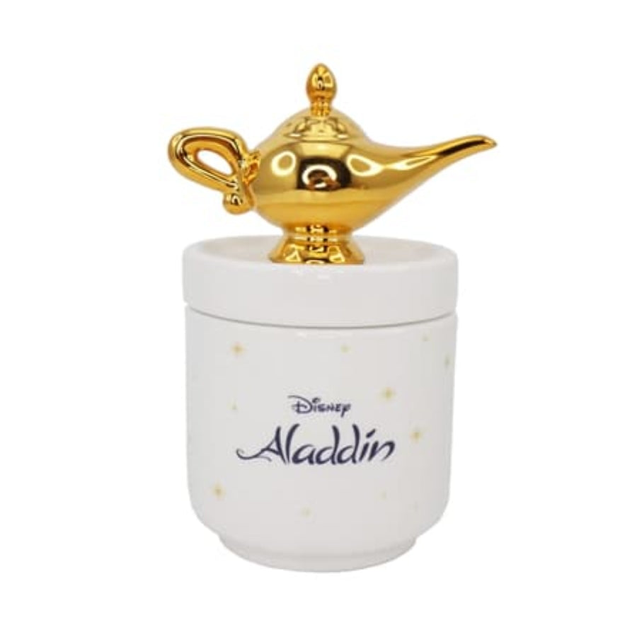 Caixa Cerâmica Com Tampa Lâmpada Aladin