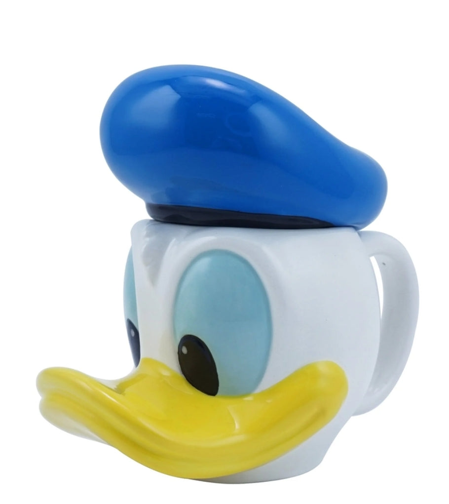 Caneca 3D com Tampa Pato Donald
