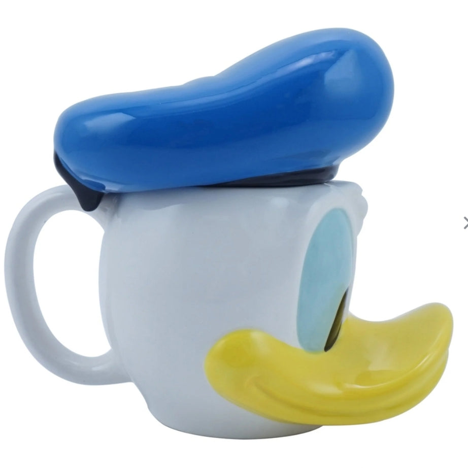 Caneca 3D com Tampa Pato Donald