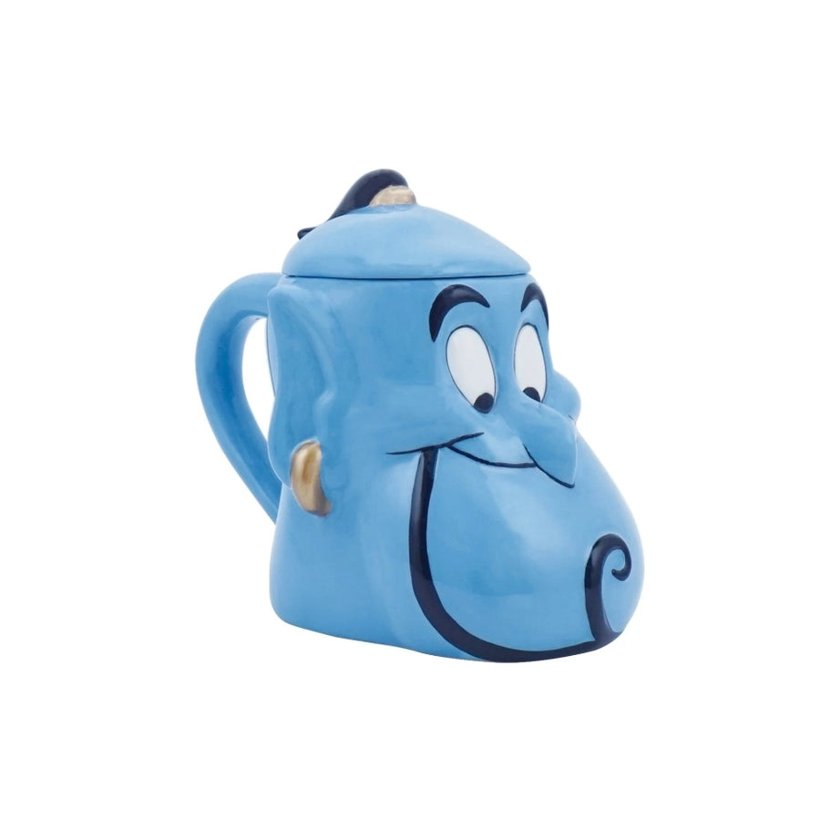 Caneca com Tampa 3D Génio Aladdin