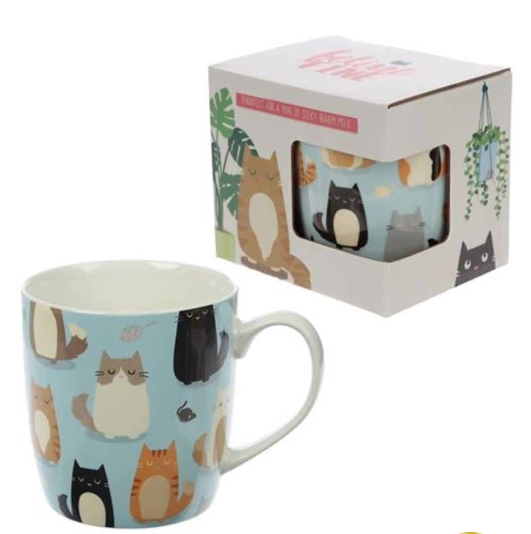 Caneca Feline Fine Cat