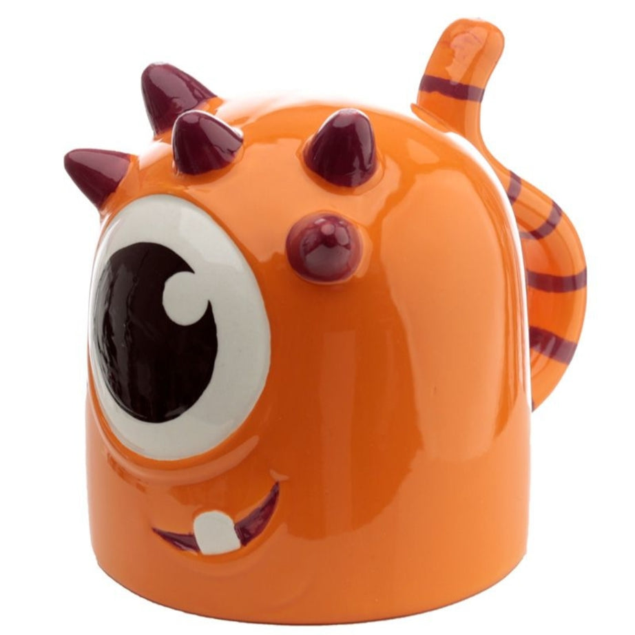 Caneca Reversível Monstro Laranja