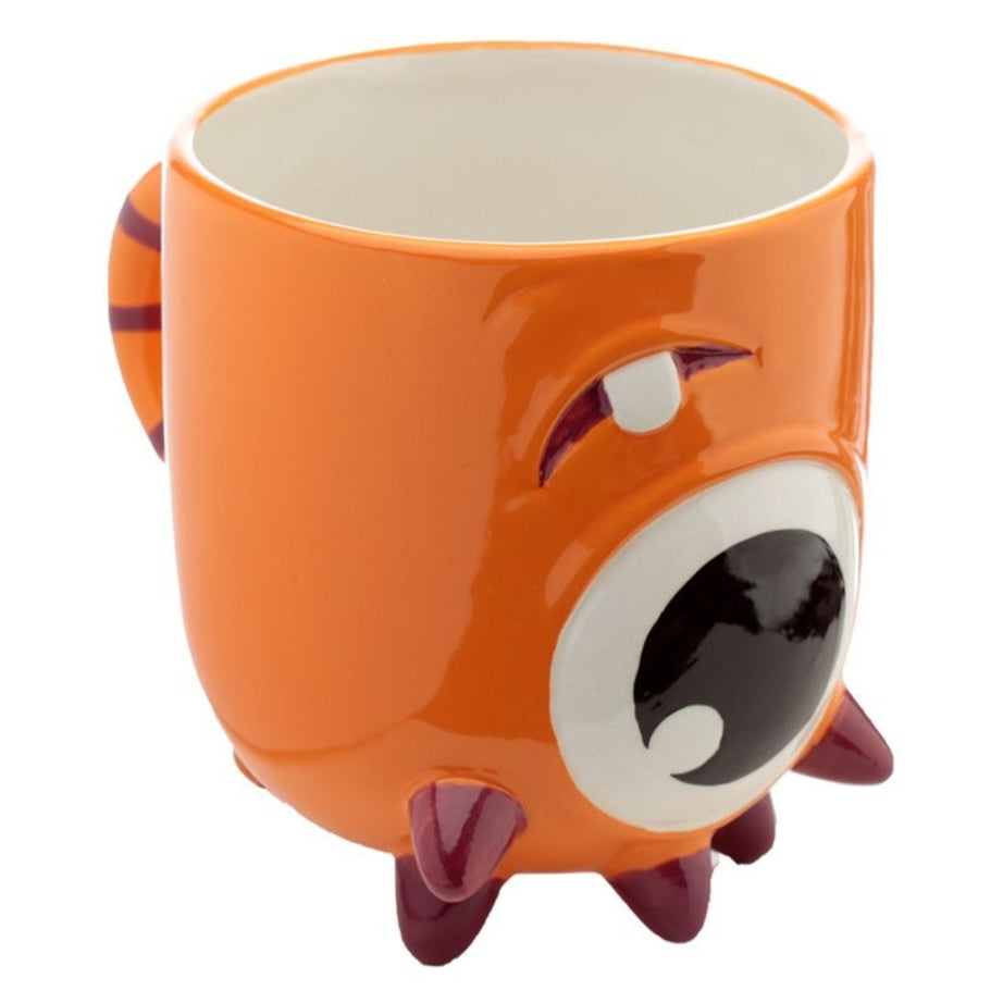Caneca Reversível Monstro Laranja